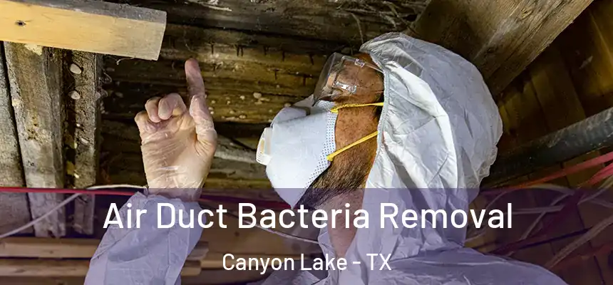 Air Duct Bacteria Removal Canyon Lake - TX